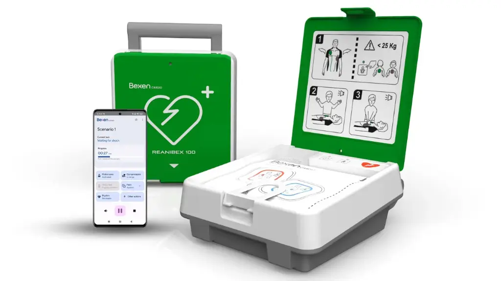 Desfibrilador trainer - Reanibex 100