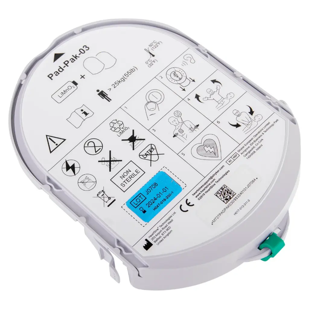 PAD-PAK Bateria i elèctrodes SAMARITAN PAD DF adult