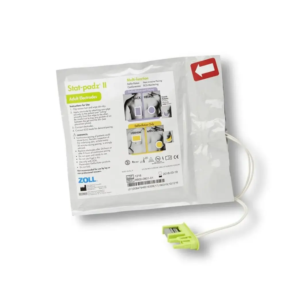 Elèctrode DF adult stat padz II Zoll AED plus
