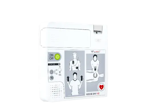 [DEFSAM4.0] DESFIBRILADOR semiautomático RESCUE SAM 4.0 CON FUNDA