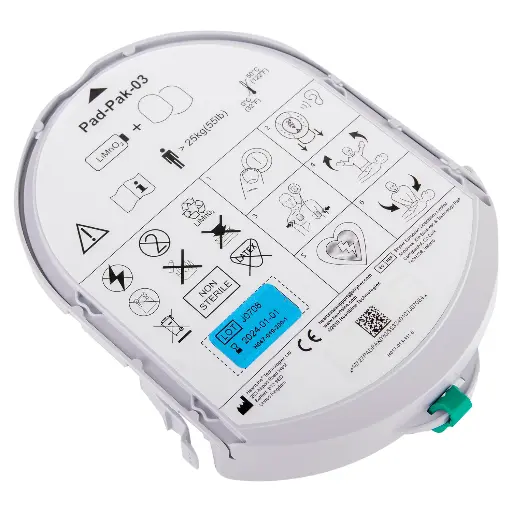 [PAD-PAK-03] Pad-pak Bateria i elèctrodes SAMARITAN PAD DF adult